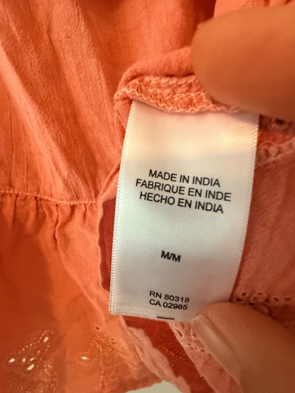 Lucky Brand Coral Tie-Shoulder Ruffle Camisole - Picture 6 of 7